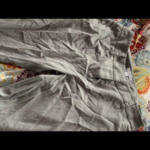 Gray dress pants